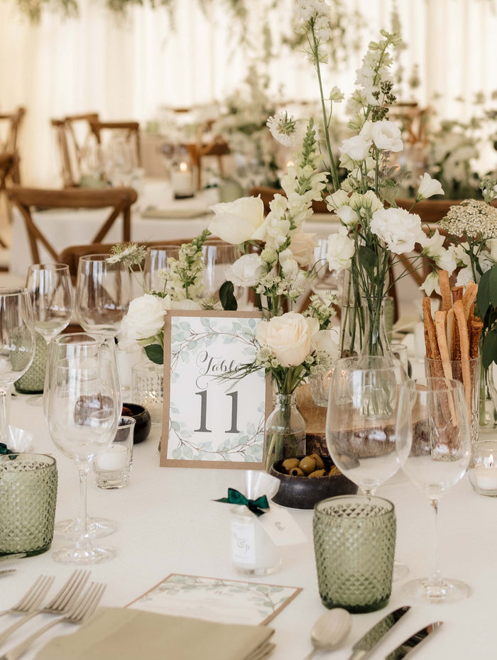 Table Names & Numbers