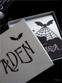 3D Pop Up Bat Mitzvah Halloween Invitation | Tim Burton Nightmare Before Christmas Box