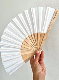 Hand Made 100% Wooden Custom Wedding Fan, Printed with Menu, Monogram and Engraved with Guest Names